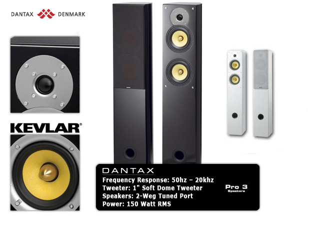 1 Day Fly - Dantax Pro 3 Speakers 1 Day Fly - Dantax Pro 3 Speakers