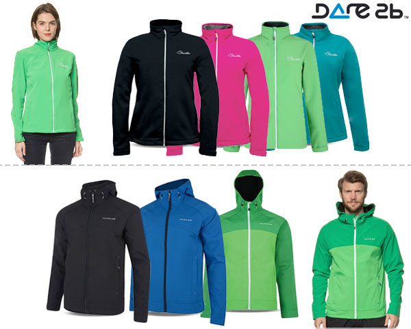1 Day Fly - Dare2b Softshell Jas Voor Hem Of Haar 1 Day Fly - Dare2b Softshell Jas Voor Hem Of Haar