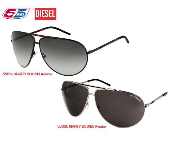 1 Day Fly - Diesel Aviator Zonnebril