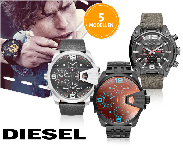 1 Day Fly - Diesel Herenhorloges 1 Day Fly - Diesel Herenhorloges