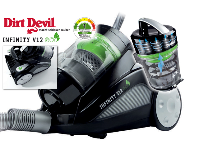 1 Day Fly - Dirt Devil Multicycloon Infinity V12 Eco 1 Day Fly - Dirt Devil Multicycloon Infinity V12 Eco