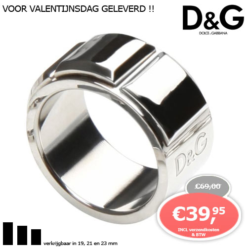 1 Day Fly - Dolce En Gabbana Ring 1 Day Fly - Dolce En Gabbana Ring
