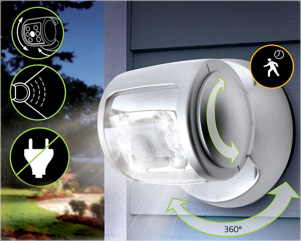 1 Day Fly - Draadloze Led Buitenlamp Met Bewegingssensor 1 Day Fly - Draadloze Led Buitenlamp Met Bewegingssensor