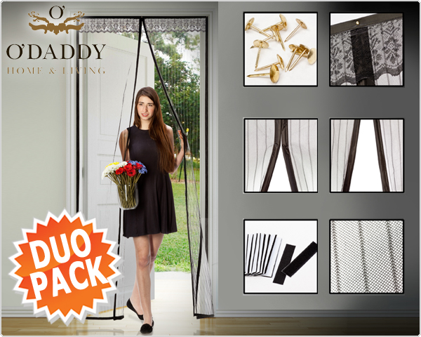 1 Day Fly - Duopack O'daddy Verbeterde Magneet Deurhor 1 Day Fly - Duopack O'daddy Verbeterde Magneet Deurhor