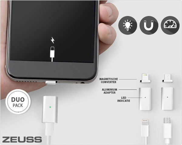 1 Day Fly - Duopack Zeuss Easy Connect: Magnetisch Verbinden 1 Day Fly - Duopack Zeuss Easy Connect: Magnetisch Verbinden