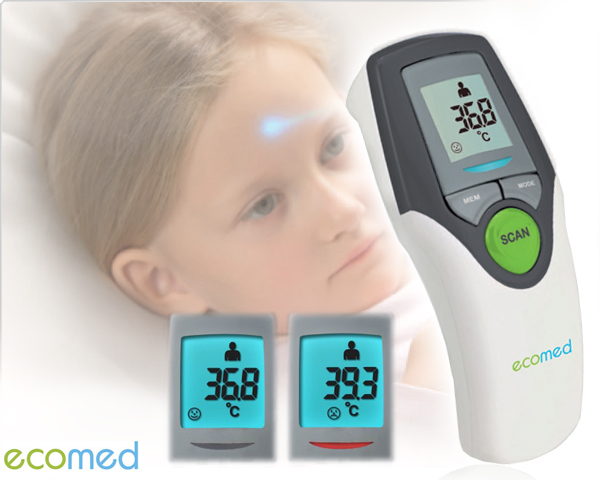 1 Day Fly - Ecomed Non-contact Thermometer