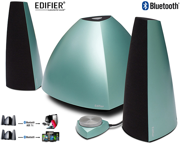 1 Day Fly - Edifier 2.1 Bluetooth Speaker Systeem 1 Day Fly - Edifier 2.1 Bluetooth Speaker Systeem