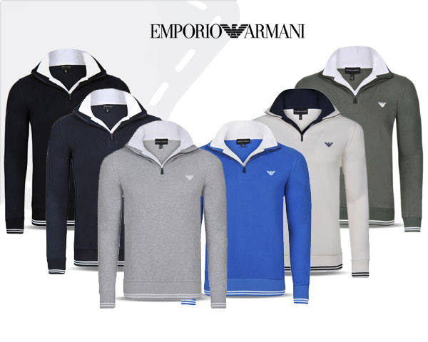 1 Day Fly - Emporio Armani Trui Met Rits 1 Day Fly - Emporio Armani Trui Met Rits