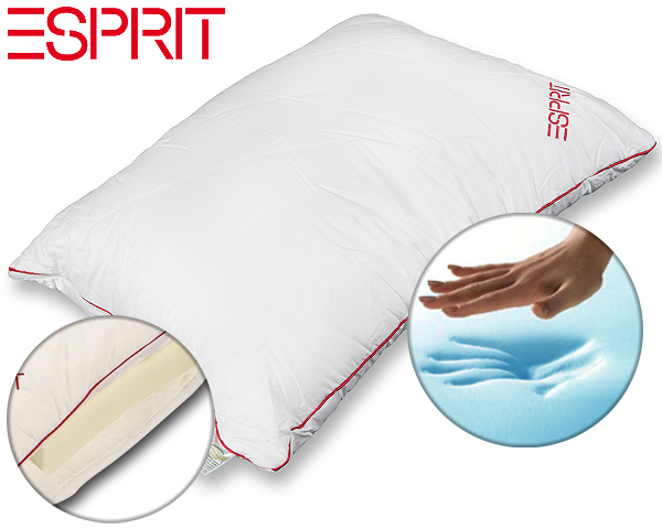 1 Day Fly - Esprit Kussen Met Ecodons En Traagschuim Kern 1 Day Fly - Esprit Kussen Met Ecodons En Traagschuim Kern