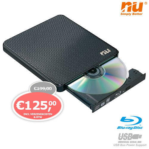 1 Day Fly - Externe Blu Ray Speler 1 Day Fly - Externe Blu Ray Speler