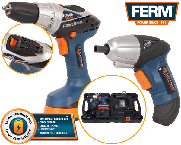 1 Day Fly - Ferm Duo Accu Borenset 1 Day Fly - Ferm Duo Accu Borenset