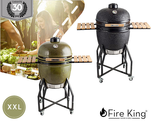 1 Day Fly - Fireking Xxl Keramische Kamado 1 Day Fly - Fireking Xxl Keramische Kamado