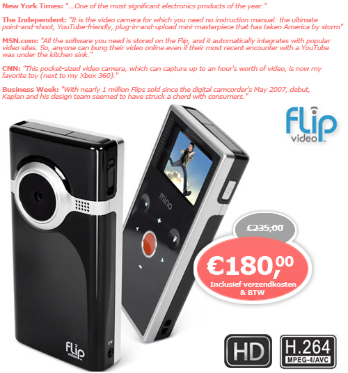 1 Day Fly - Flip Mino Hd 1 Day Fly - Flip Mino Hd