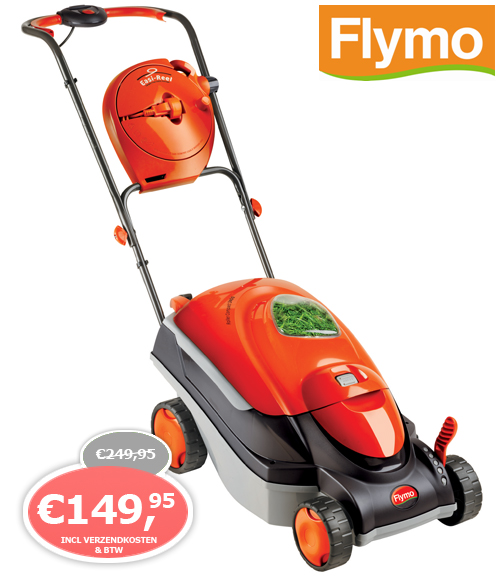 1 Day Fly - Flymo Electrische Grasmaaier 1 Day Fly - Flymo Electrische Grasmaaier