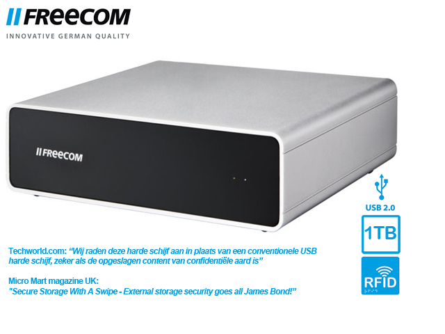 1 Day Fly - Freecom 1Tb Hard Drive Secure 1 Day Fly - Freecom 1Tb Hard Drive Secure