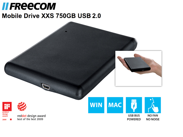1 Day Fly - Freecom Mobile Drive Xxs 750Gb 1 Day Fly - Freecom Mobile Drive Xxs 750Gb