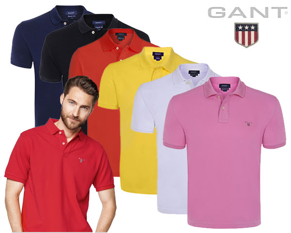 1 Day Fly - Gant Polo Shortsleeve In 6 Kleuren