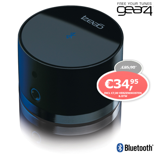 1 Day Fly - Gear4 Blustream Rx - Bluetooth Ontvanger 1 Day Fly - Gear4 Blustream Rx - Bluetooth Ontvanger