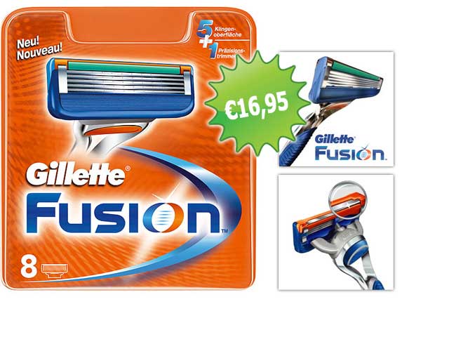 1 Day Fly - Gillette Fusion Mesjes 1 Day Fly - Gillette Fusion Mesjes