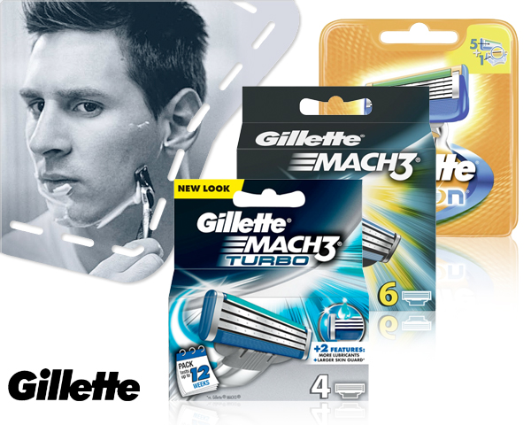 1 Day Fly - Gillette Mach3 En Fusion Scheermesjes 1 Day Fly - Gillette Mach3 En Fusion Scheermesjes