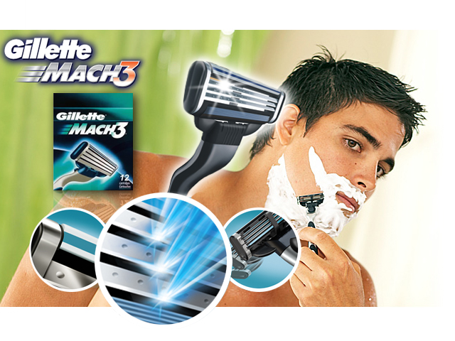 1 Day Fly - Gillette Mach3 Scheermesjes - 12 Stuks 1 Day Fly - Gillette Mach3 Scheermesjes - 12 Stuks