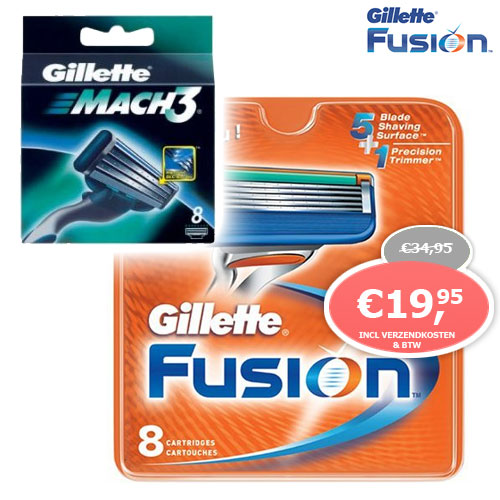 1 Day Fly - Gillette Scheermesjes 1 Day Fly - Gillette Scheermesjes