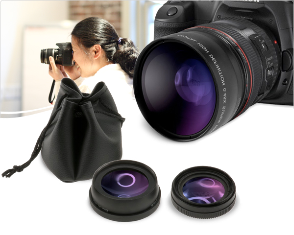 1 Day Fly - Groothoek- En Macrolens 52/58Mm Voor Uw Camera 1 Day Fly - Groothoek- En Macrolens 52/58Mm Voor Uw Camera