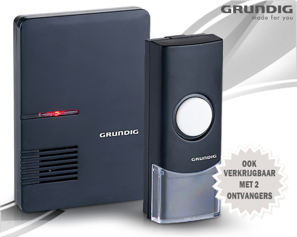 1 Day Fly - Grundig Draadloze Deurbel