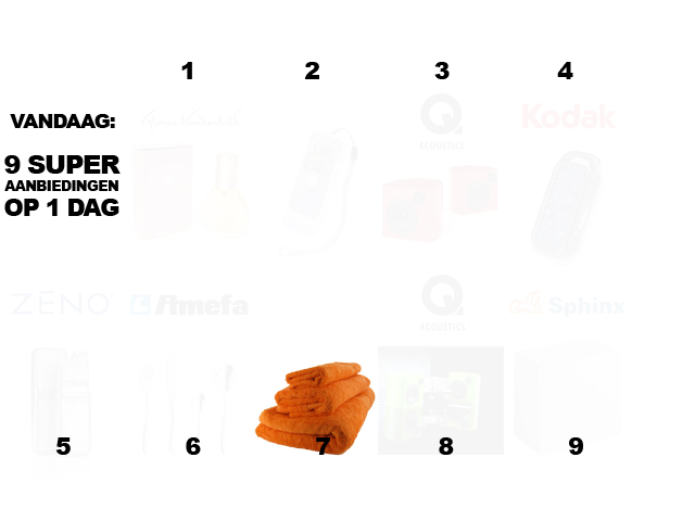 1 Day Fly - Handdoeken Set 1 Day Fly - Handdoeken Set