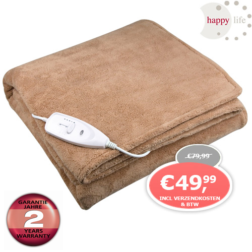 1 Day Fly - Happy Life Knuffel Warmtedeken 1 Day Fly - Happy Life Knuffel Warmtedeken