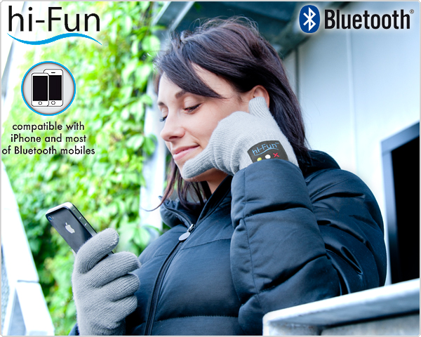 1 Day Fly - Hi Fun Bluetooth Handschoenen 1 Day Fly - Hi Fun Bluetooth Handschoenen