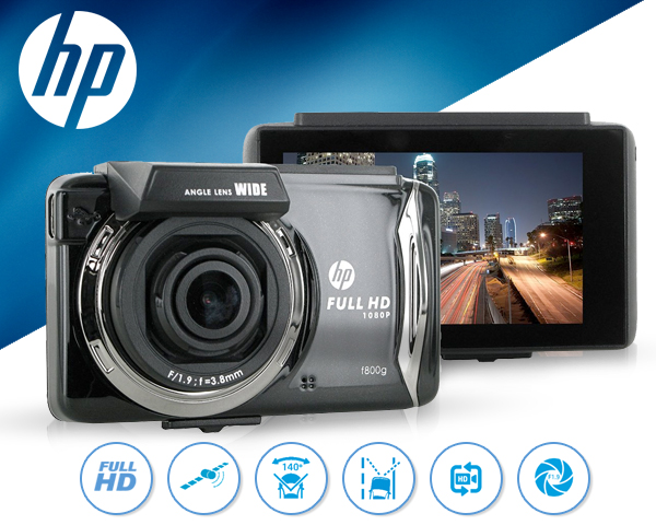 1 Day Fly - Hp Full Hd Dashcam Met Gps En G-​Sensor