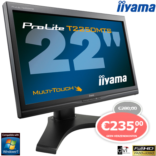 1 Day Fly - Iiyama 22'' Multitouch Full-hd Monitor