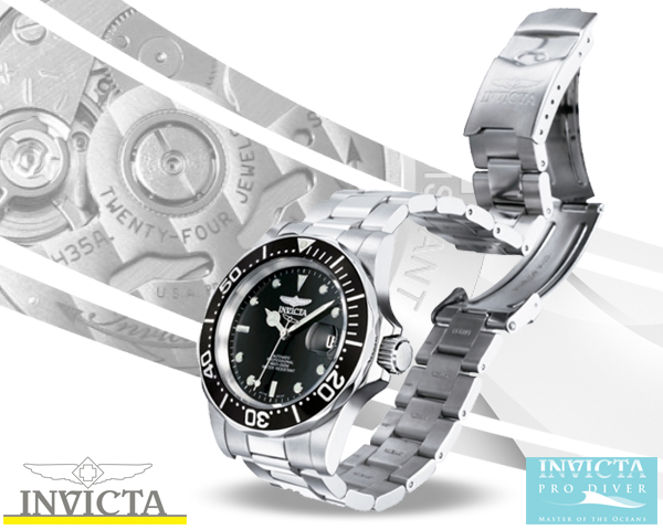 1 Day Fly - Invicta Pro Diver Horloge