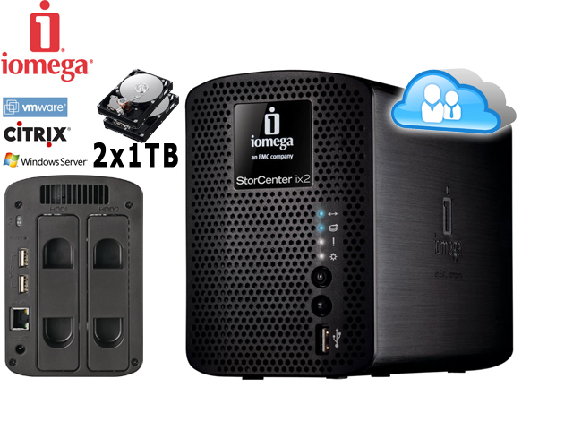 1 Day Fly - Iomega 2Tb Nas Ix2-200 Cloud Edition