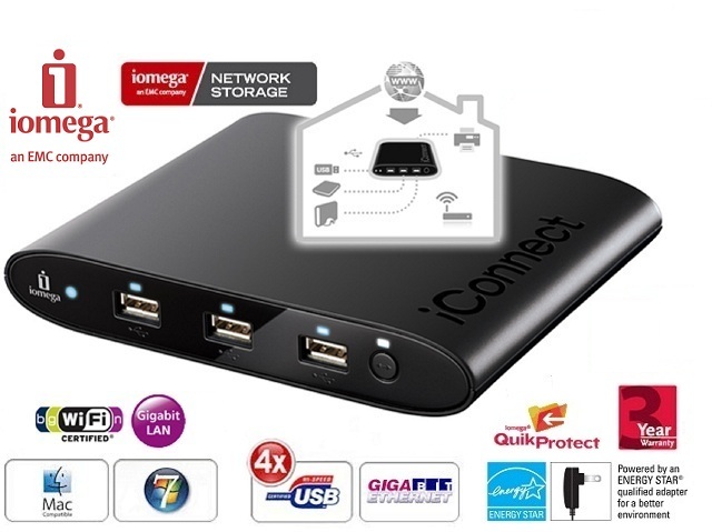 1 Day Fly - Iomega Iconnect Wireless Data Station