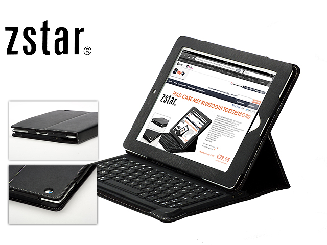 1 Day Fly - Ipad Case Met Bluetooth Toetsenbord 1 Day Fly - Ipad Case Met Bluetooth Toetsenbord