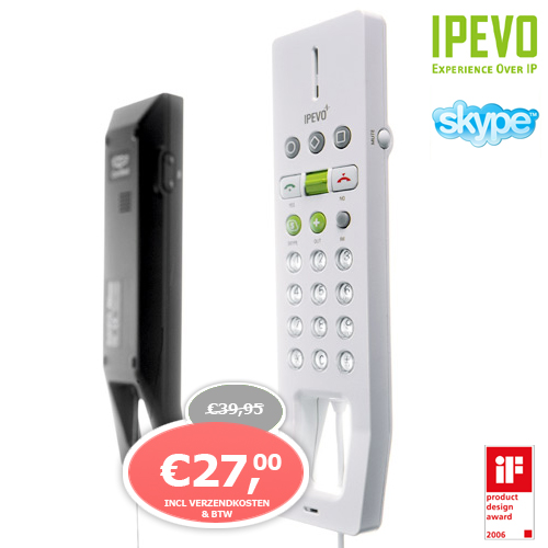 1 Day Fly - Ipevo Free1 Skype Telefoon 1 Day Fly - Ipevo Free1 Skype Telefoon