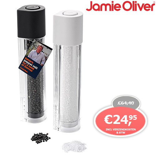 1 Day Fly - Jamie Oliver Peper En Zout Set 1 Day Fly - Jamie Oliver Peper En Zout Set