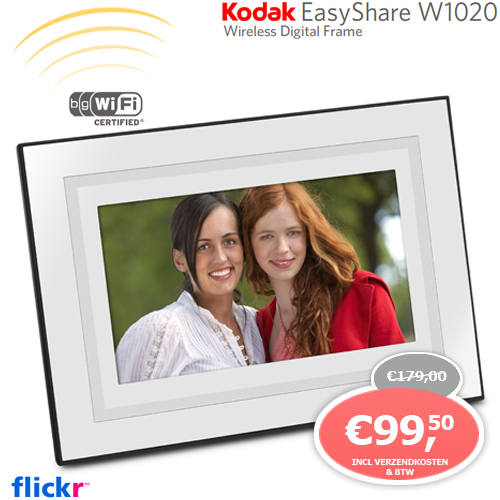 1 Day Fly - Kodak 10'' Digitale Fotolijst Met Wifi 1 Day Fly - Kodak 10'' Digitale Fotolijst Met Wifi