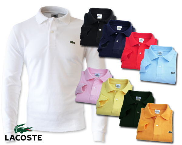 1 Day Fly - Lacoste Longsleeve Heren Polo's In 9 Kleuren 1 Day Fly - Lacoste Longsleeve Heren Polo's In 9 Kleuren