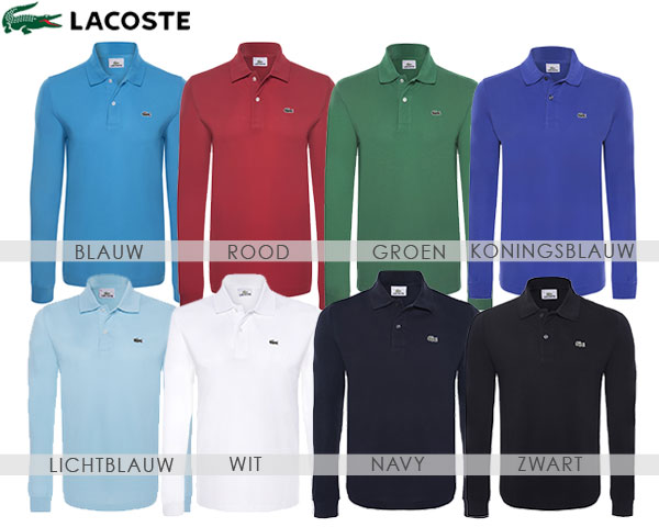 1 Day Fly - Lacoste Regular Fit Longsleeve Poloshirt