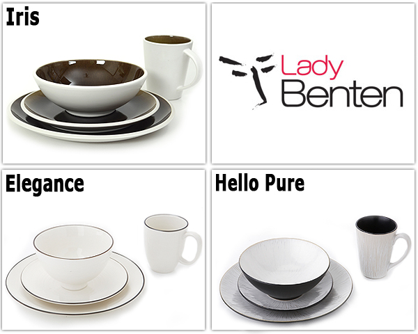 1 Day Fly - Lady Benten Dinnerware Servies 16 Of 32 Delig