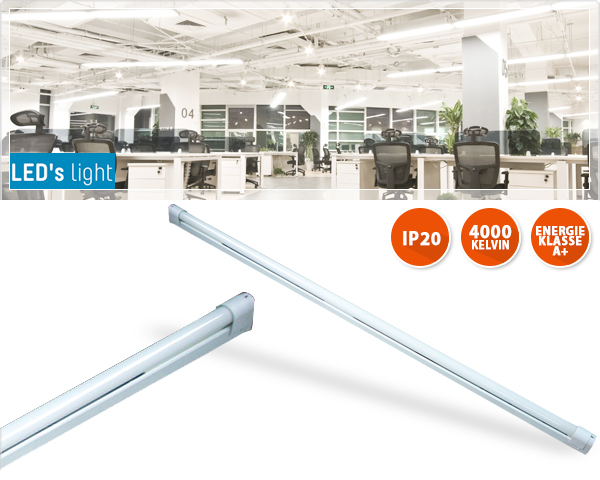 1 Day Fly - Led's Light Glazen T8 Led Buis Van 120Cm Met Armatuur