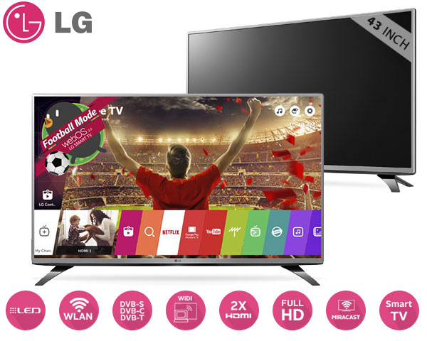 1 Day Fly - Lg 43" Full Hd Smart Led Tv 1 Day Fly - Lg 43" Full Hd Smart Led Tv