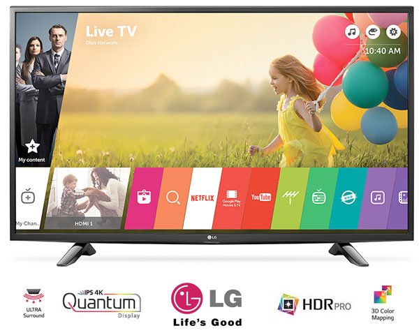 1 Day Fly - Lg 49" Ultra Hd 4K Smart Tv Webos 3.0