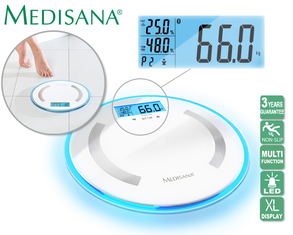 1 Day Fly - Lichaamsanalyse Weegschaal Van Medisana