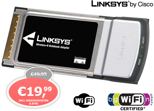 1 Day Fly - Linksys Wireless-n Notebook Adapter Wpc300n 1 Day Fly - Linksys Wireless-n Notebook Adapter Wpc300n