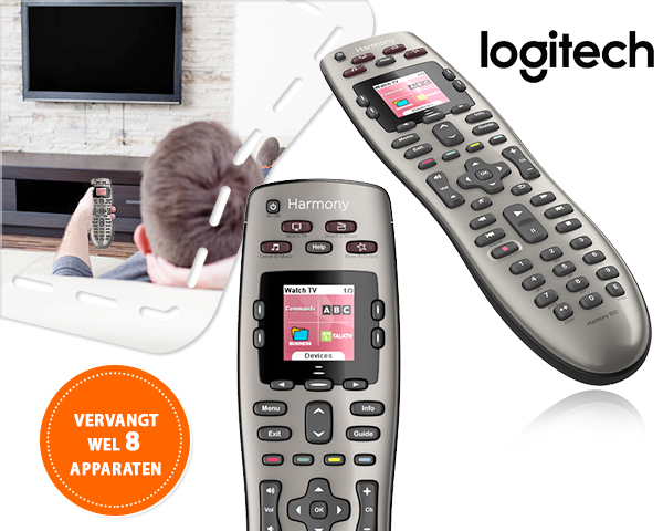 1 Day Fly - Logitech Harmony Universele Afstandsbediening