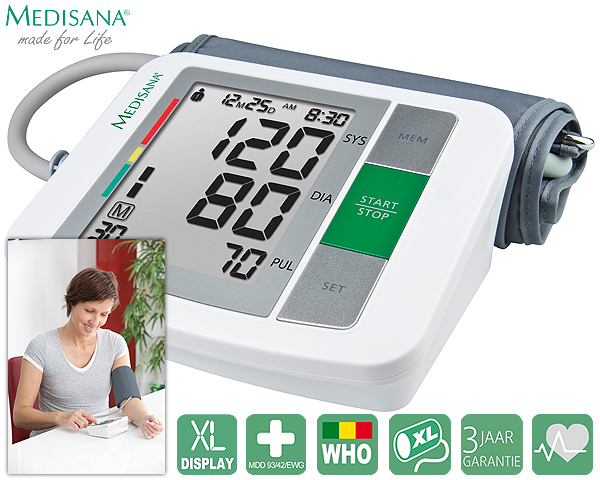 1 Day Fly - Medisana Bovenarm Bloeddrukmeter 1 Day Fly - Medisana Bovenarm Bloeddrukmeter